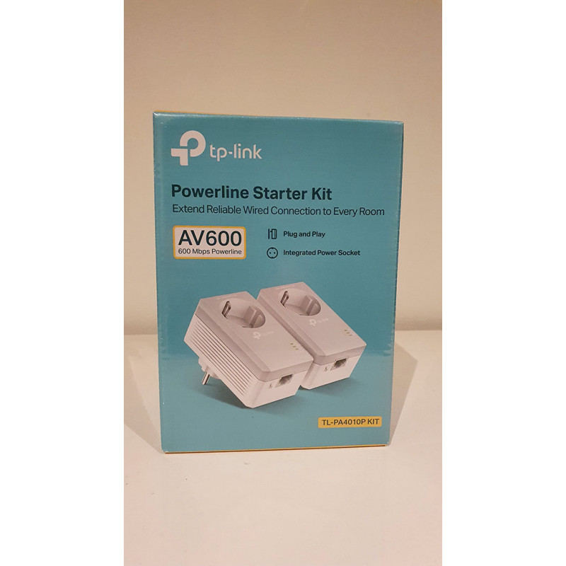 **verkocht** TP-Link Powerline adapter AV600